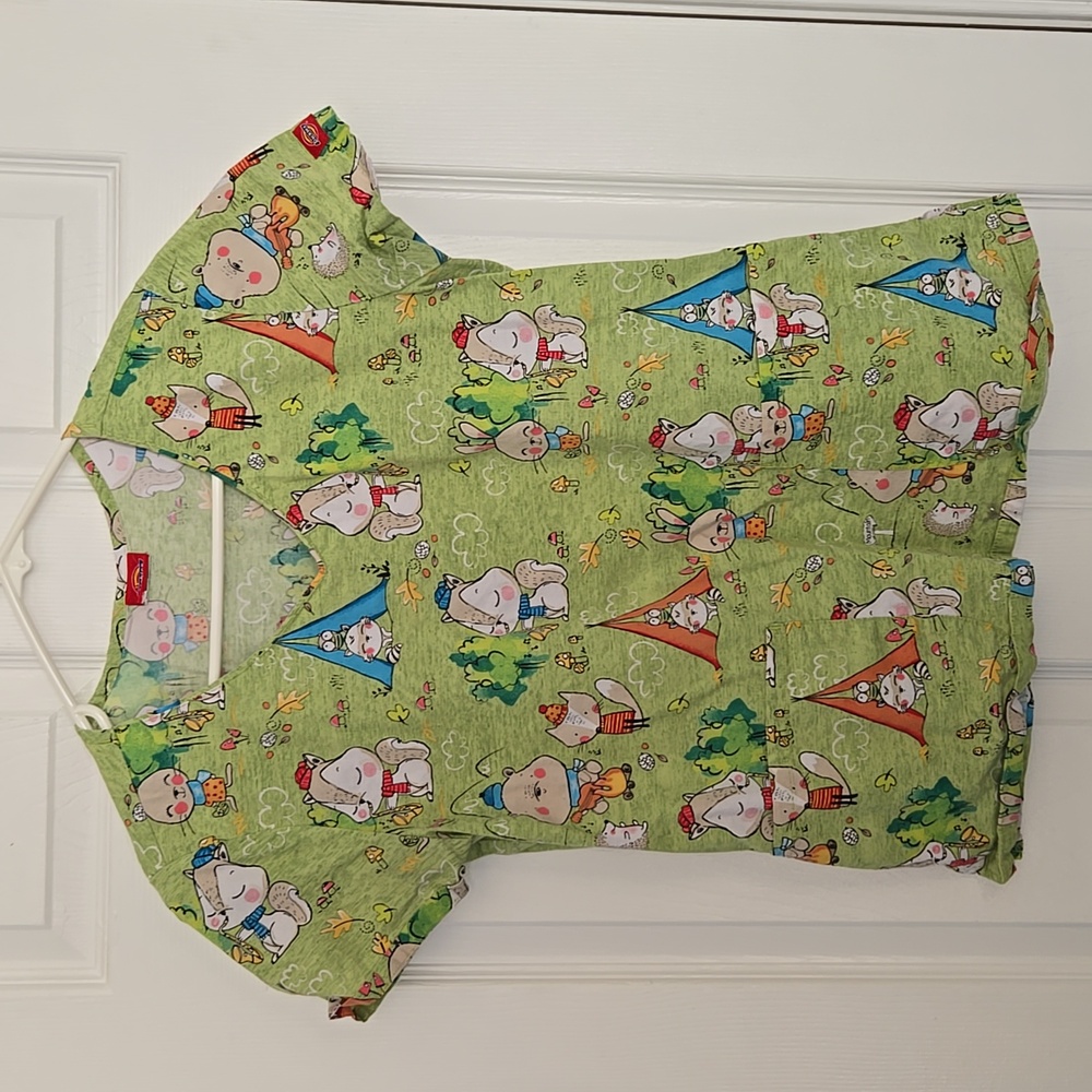 Womens scrub top